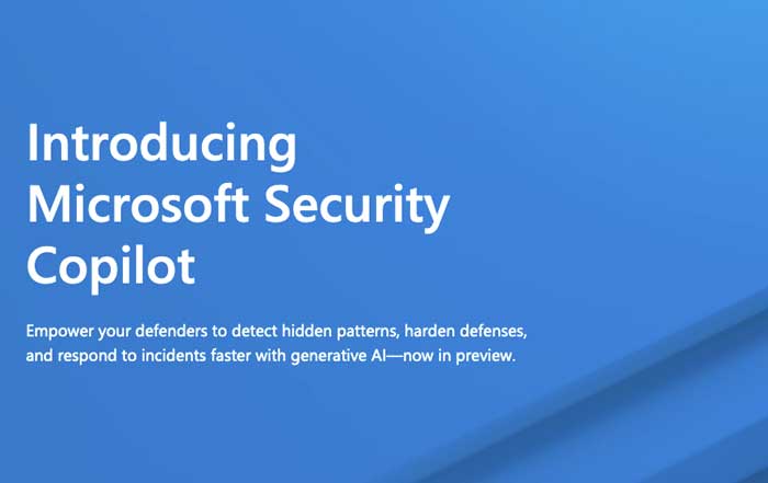 Introducing Microsoft Security Copilot - Image to u